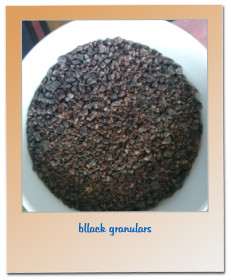 bllack granulars